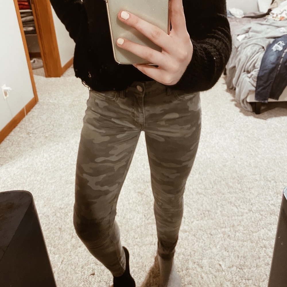 camo jeggings